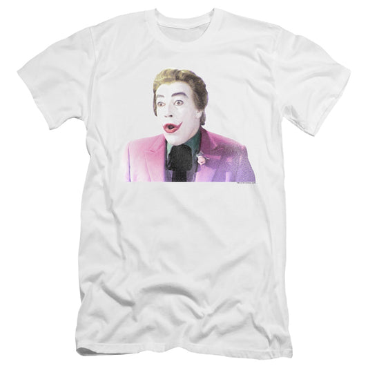 Batman Classic Tv - Thrilled-premuim Canvas Adult Slim Fit 30/1 - White