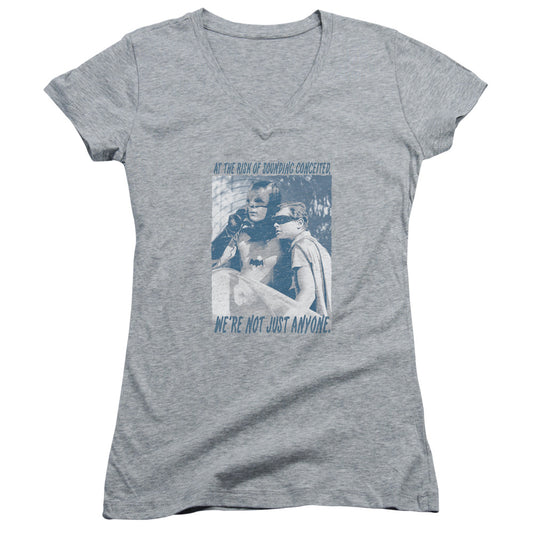 Batman Classic Tv - Boogie Nights-junior V-neck - Athletic Heather