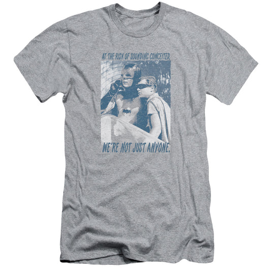 Batman Classic Tv - Boogie Nights - Short Sleeve Adult 30/1 - Athletic Heather T-shirt