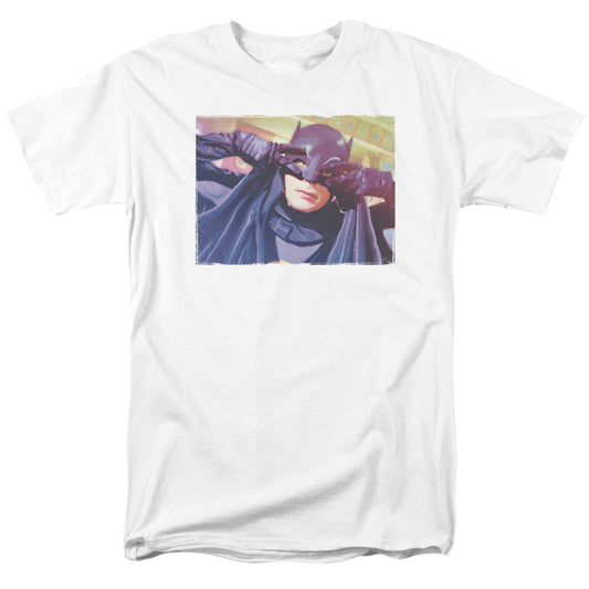 Batman Classic Tv - Smooth Groove - Short Sleeve Adult 18/1 - White T-shirt
