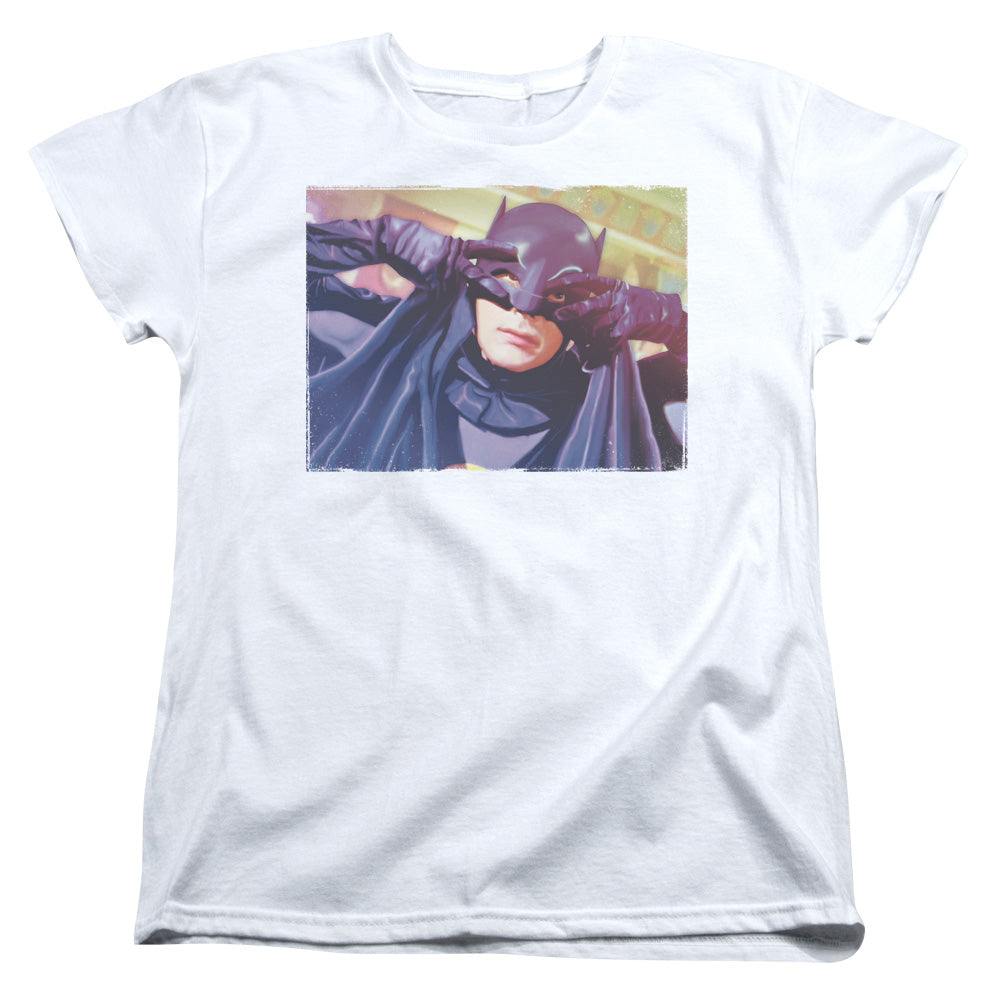 Batman Classic Tv - Smooth Groove - Short Sleeve Womens Tee - White T-shirt
