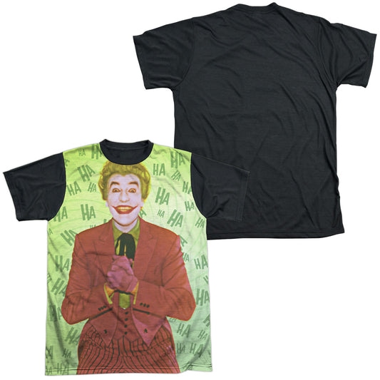 Batman Classic Tv - Jokes On You - Short Sleeve Adult White Front Black Back   - White T-shirt