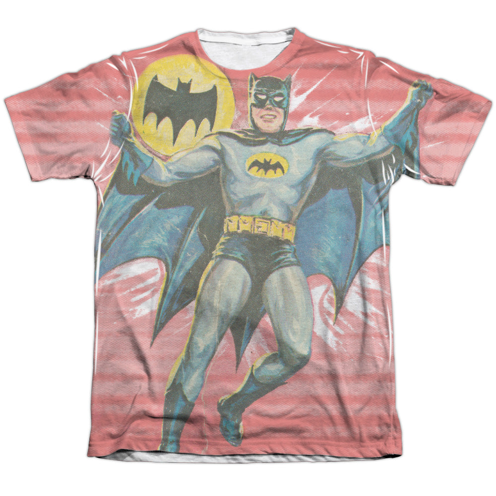 Batman Classic Tv - Wrong Question - Adult Poly/cotton Short Sleeve Tee - White T-shirt