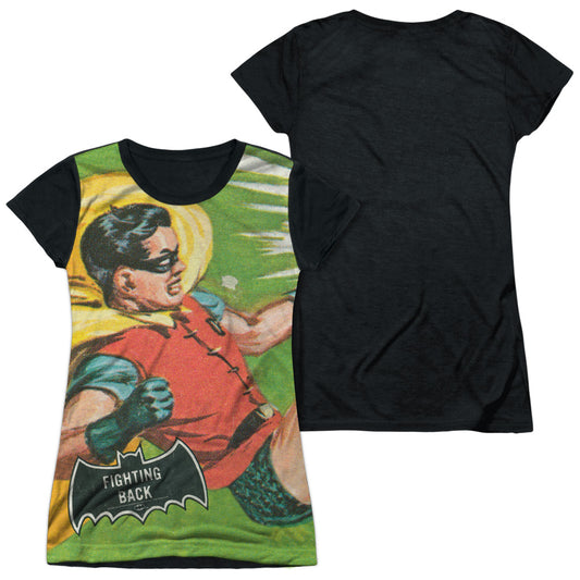 BATMAN CLASSIC TV FIGHTING BACK-S/S JUNIOR POLY T-Shirt