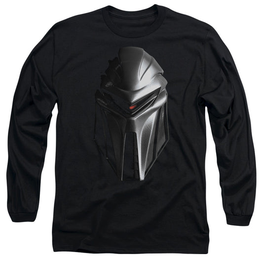 Bsg - Cylon Head - Long Sleeve Adult 18/1 - Black T-shirt