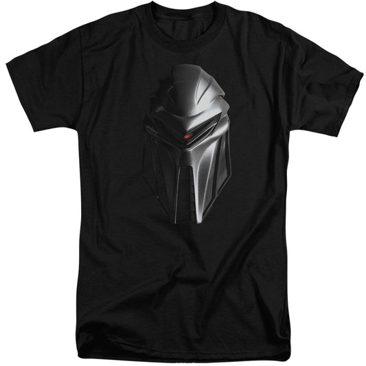 Bsg - Cylon Head - Short Sleeve Adult Tall 18/1 - Black T-shirt