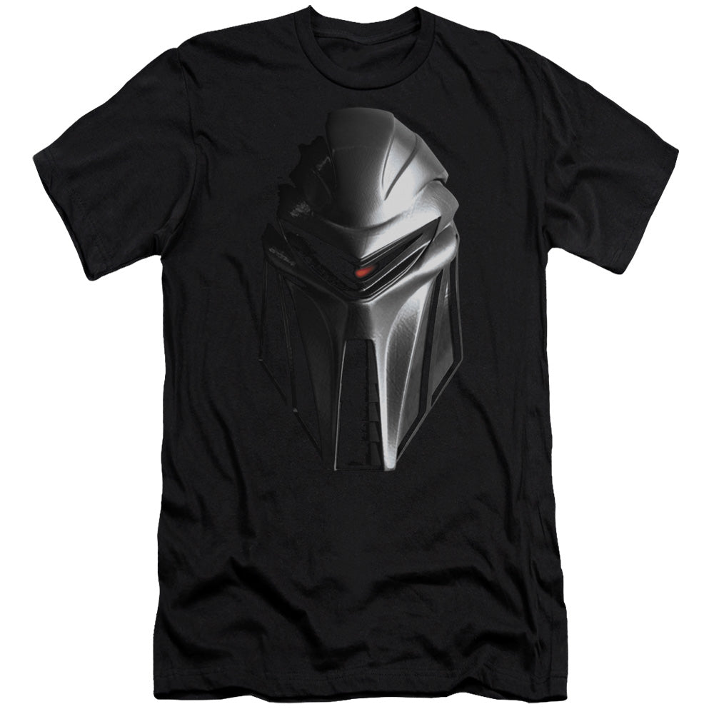 Bsg - Cylon Head-premuim Canvas Adult Slim Fit 30/1 - Black