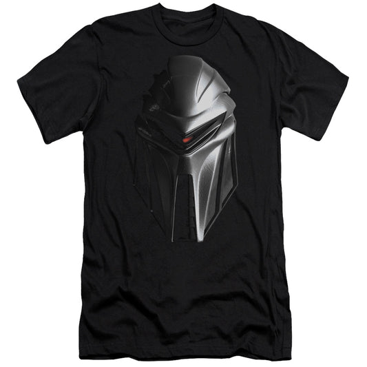 Bsg - Cylon Head-premuim Canvas Adult Slim Fit 30/1 - Black