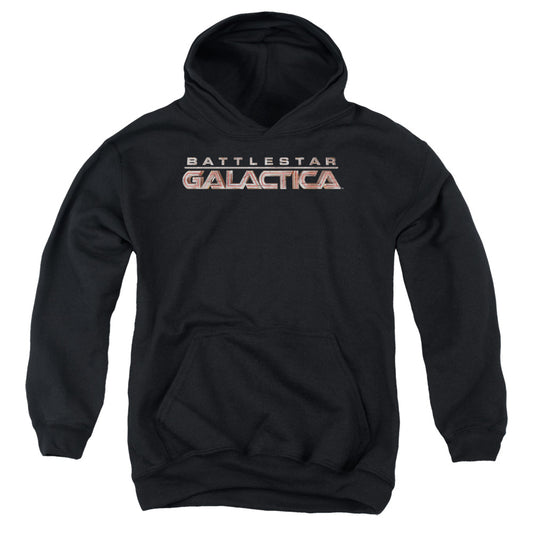 Bsg Logo-youth Pull-over Hoodie - Black
