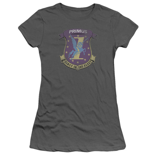 Bsg - Primas Badge - Short Sleeve Junior Sheer - Charcoal T-shirt