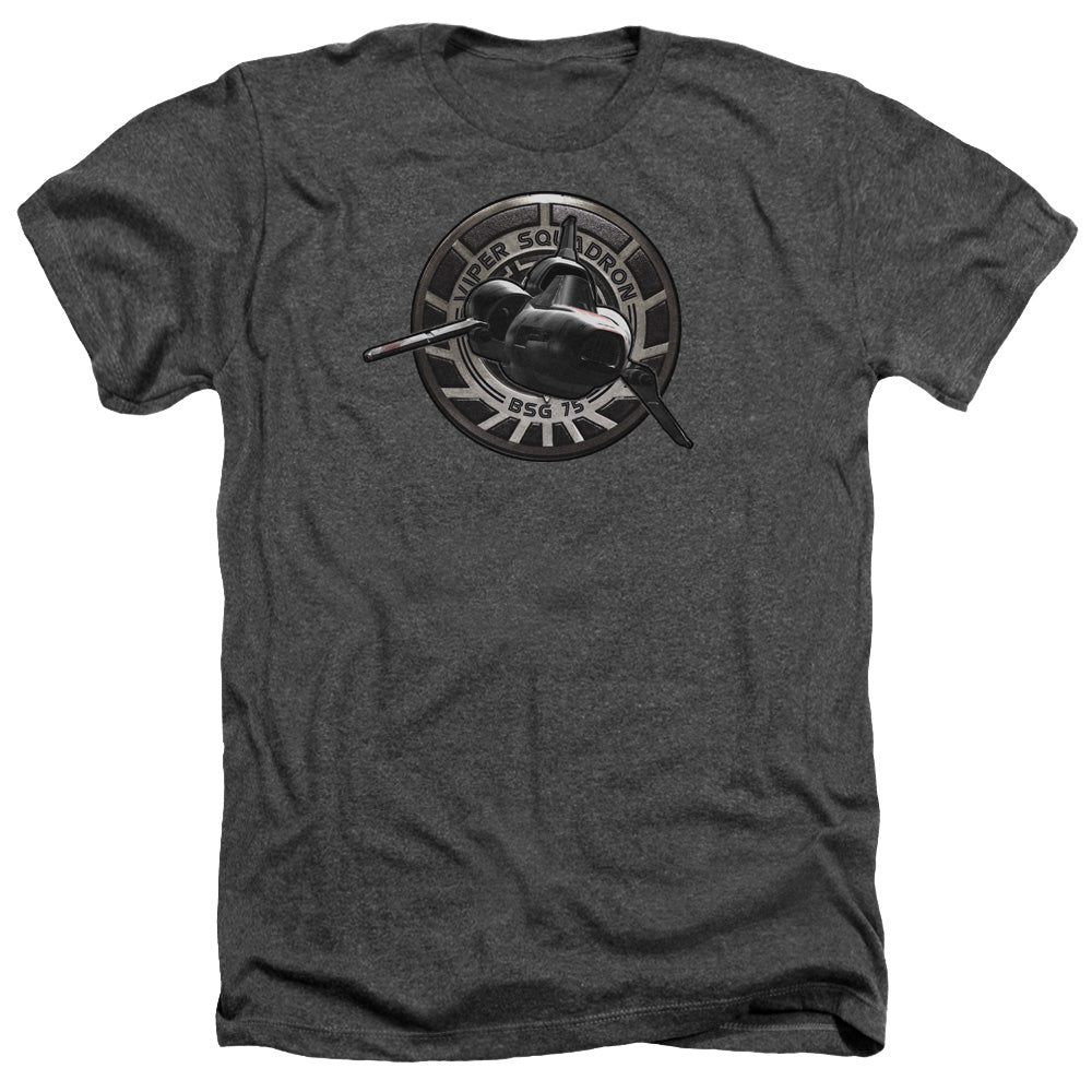 Bsg - Viper Squadron - Adult Heather - Charcoal
