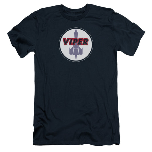 Bsg - Viper Badge - Short Sleeve Adult 30/1 - Navy T-shirt