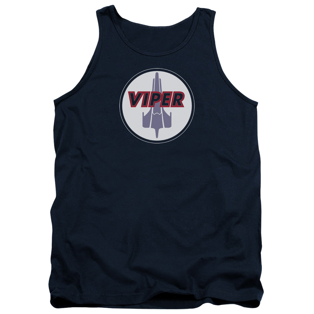 Bsg - Viper Badge - Adult Tank - Navy