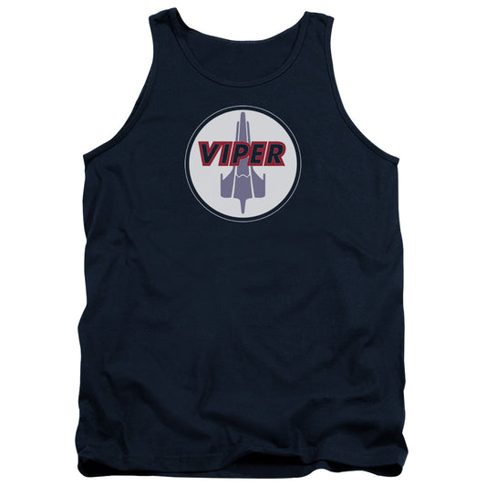 Bsg - Viper Badge - Adult Tank - Navy