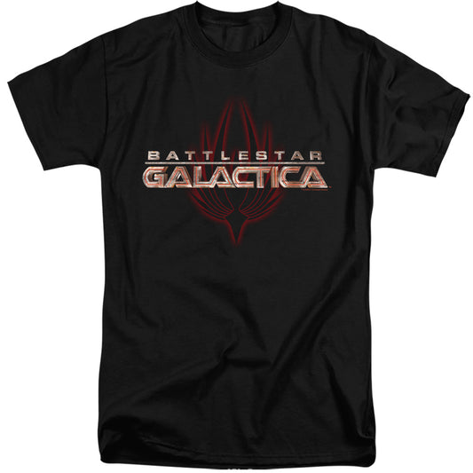 Bsg - Logo With Phoenix - Short Sleeve Adult Tall 18/1 - Black T-shirt