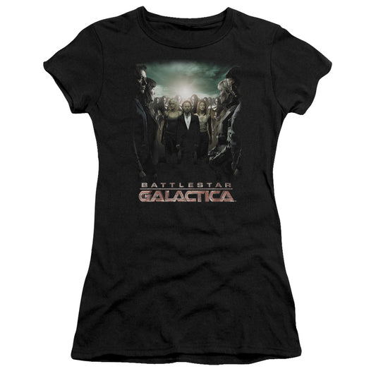 Bsg - Crossroads - Short Sleeve Junior Sheer - Black T-shirt