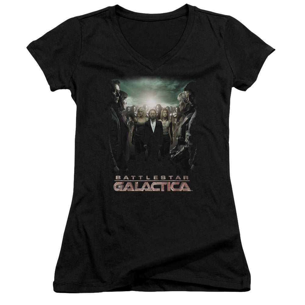 Bsg - Crossroads - Junior V-neck - Black