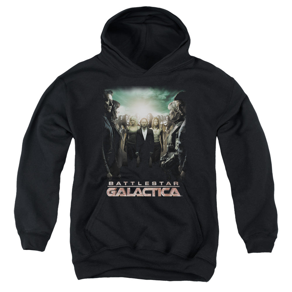 Bsg - Crossroads - Youth Pull-over Hoodie - Black