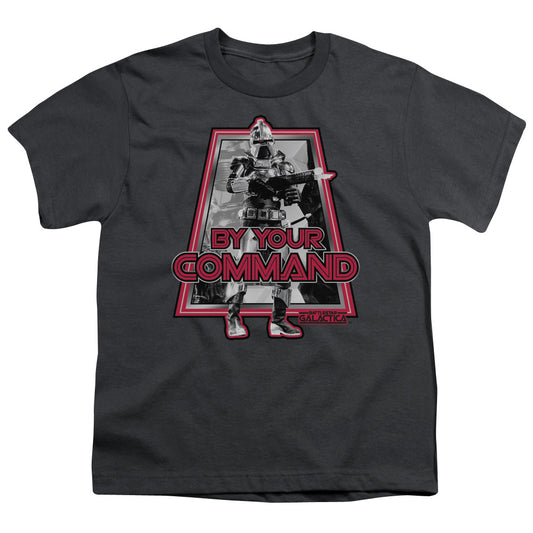 Bsg - By Your Command(Classic) - Short Sleeve Youth 18/1 - Charcoal T-shirt
