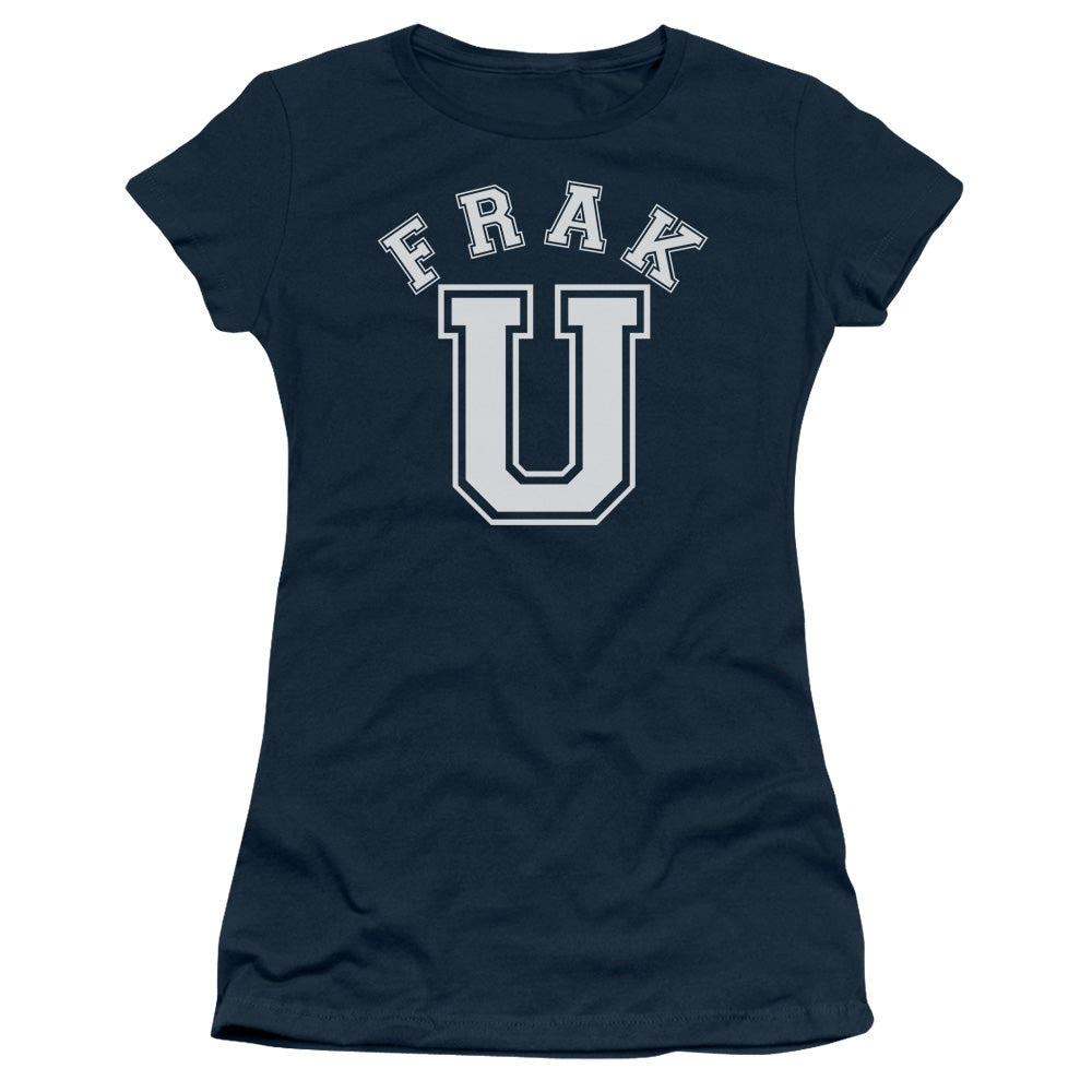 Bsg - Frak U - Short Sleeve Junior Sheer - Navy T-shirt