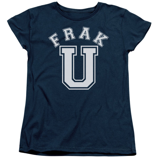 Bsg - Frak U - Short Sleeve Womens Tee - Navy T-shirt