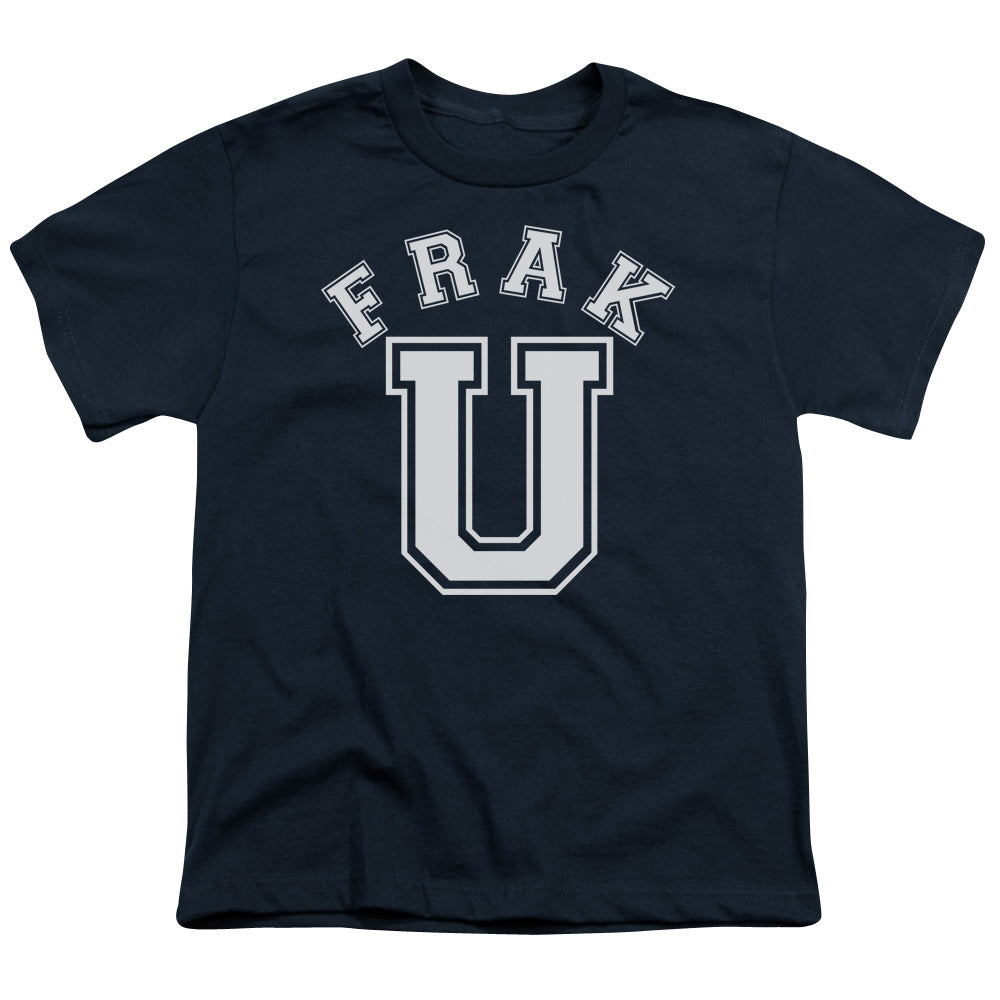 Bsg - Frak U - Short Sleeve Youth 18/1 - Navy T-shirt