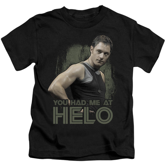 BSG HAD ME AT HELO - S/S JUVENILE 18/1 - BLACK - T-Shirt