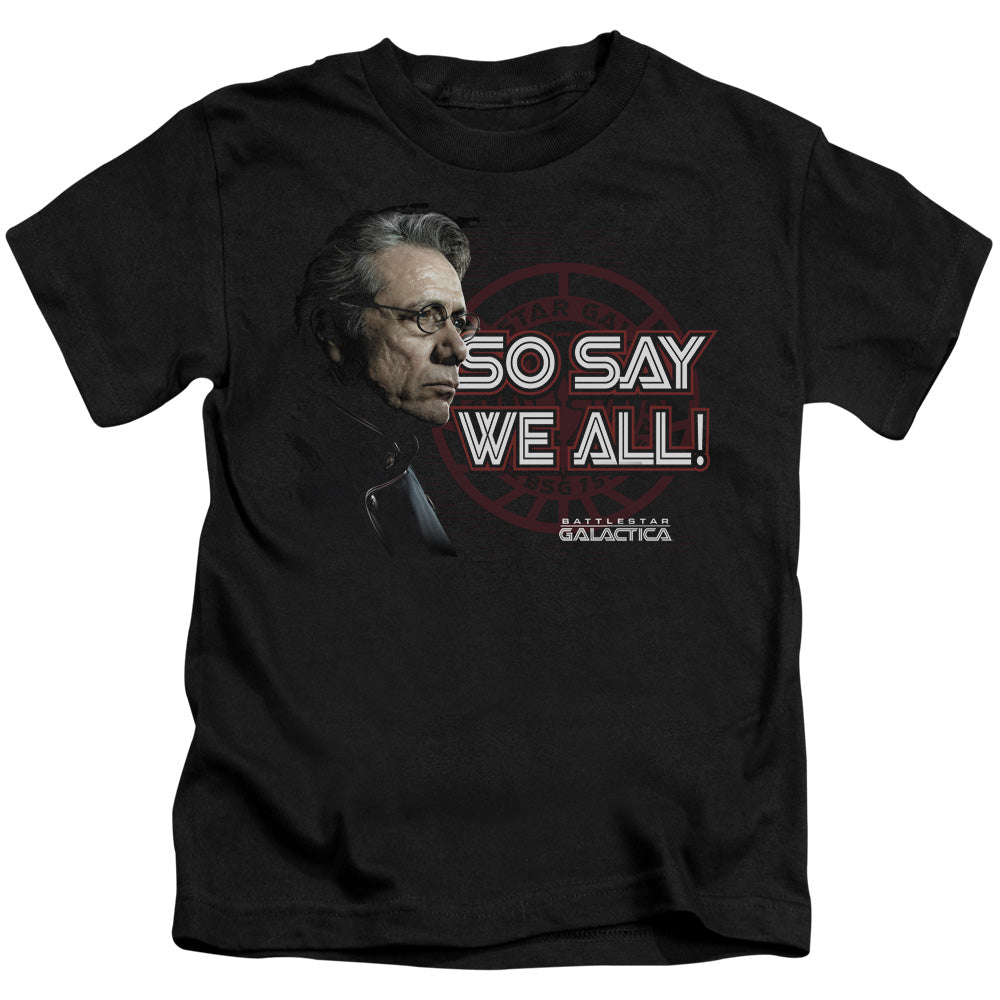 BSG SO SAY WE ALL - S/S JUVENILE 18/1 - BLACK - T-Shirt
