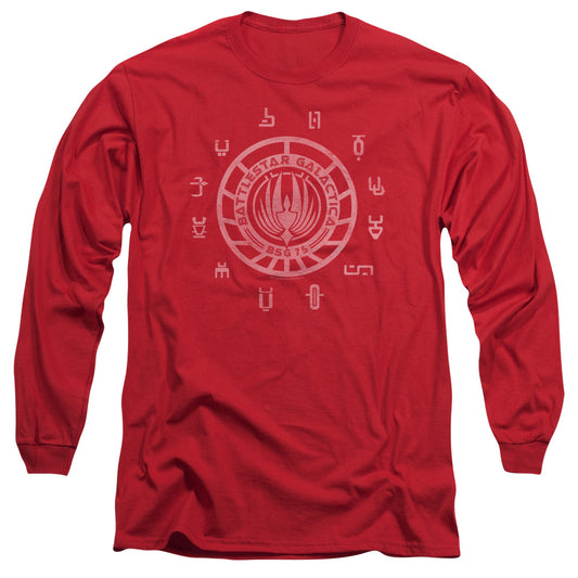 Bsg - Colonies - Long Sleeve Adult 18/1 - Red T-shirt