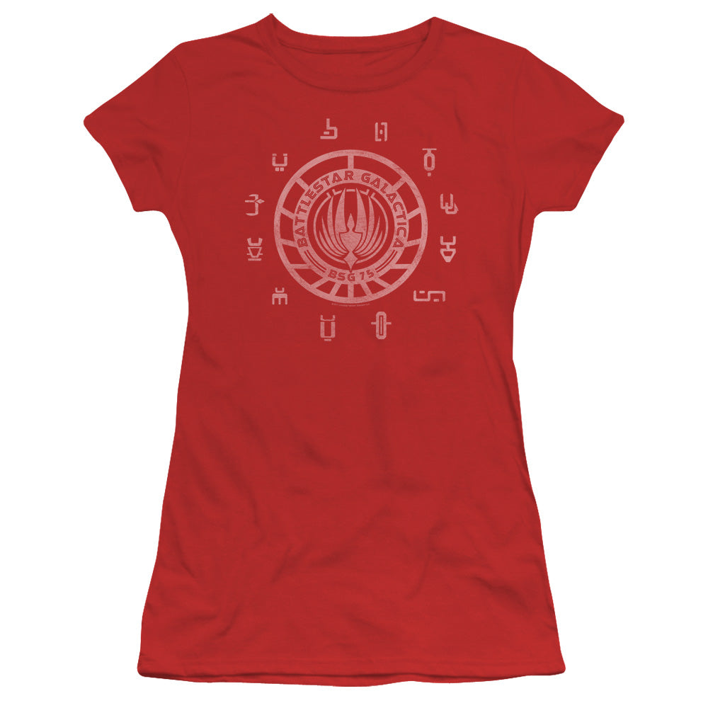 Bsg - Colonies - Short Sleeve Junior Sheer - Red T-shirt