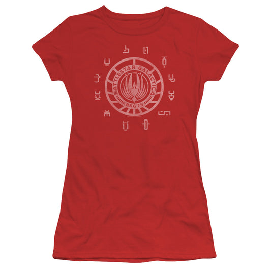 Bsg - Colonies - Short Sleeve Junior Sheer - Red T-shirt