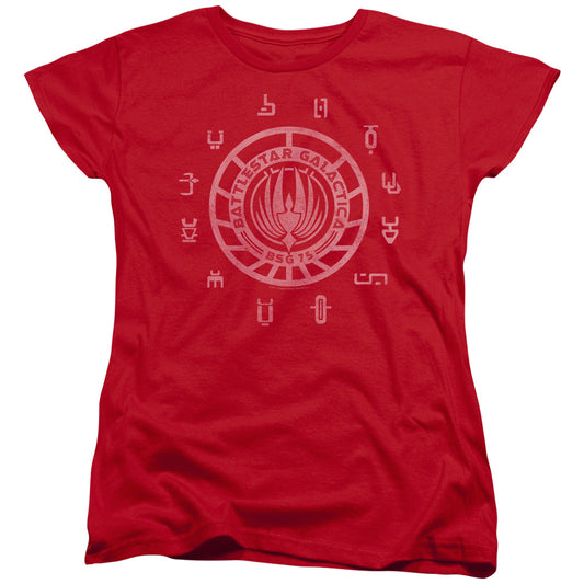 Bsg - Colonies - Short Sleeve Womens Tee - Red T-shirt