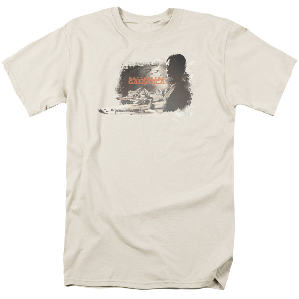 Bsg - Starbuck - Short Sleeve Adult 18/1 - Cream T-shirt