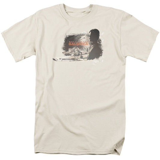 Bsg - Starbuck - Short Sleeve Adult 18/1 - Cream T-shirt