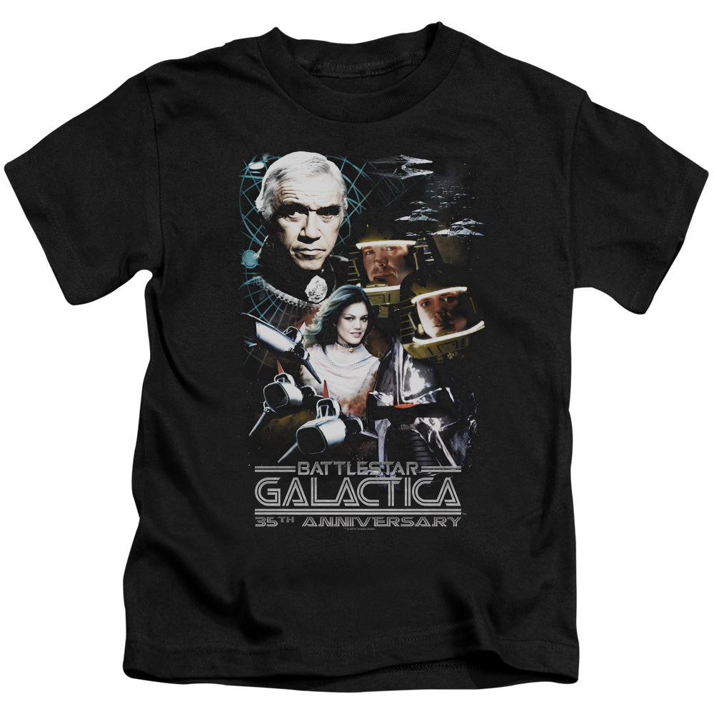 Bsg - 35th Anniversary Collage - Short Sleeve Juvenile 18/1 - Black T-shirt