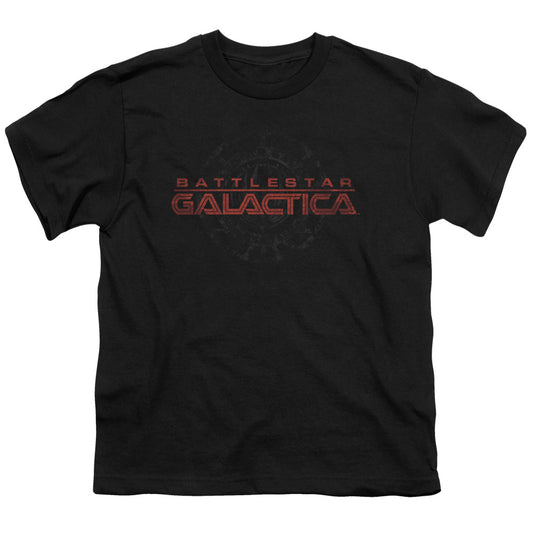 Bsg - Battered Logo - Short Sleeve Youth 18/1 - Black T-shirt