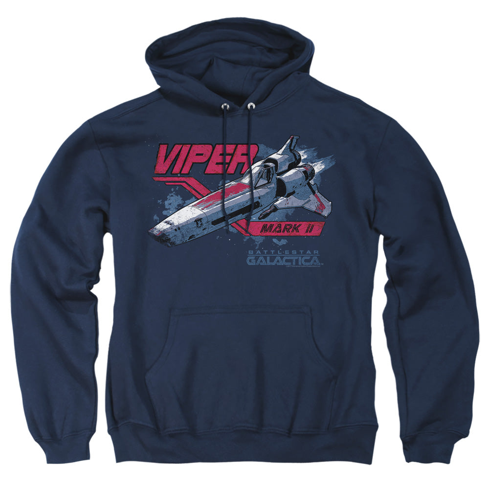 Bsg - Viper Mark Ii - Adult Pull-over Hoodie - Navy