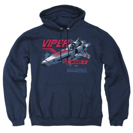 Bsg - Viper Mark Ii - Adult Pull-over Hoodie - Navy