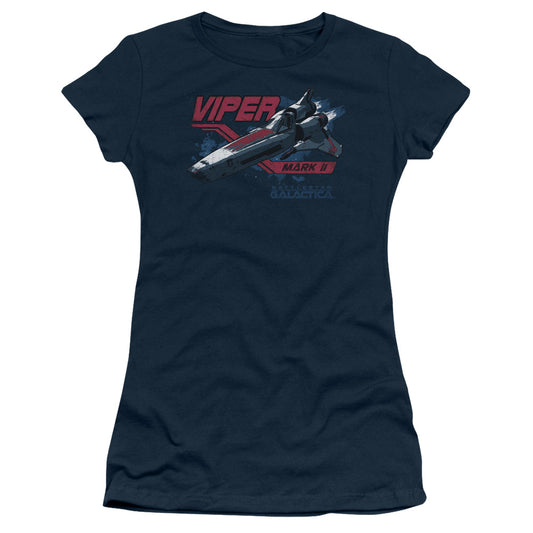 Bsg - Viper Mark Ii - Short Sleeve Junior Sheer - Navy T-shirt