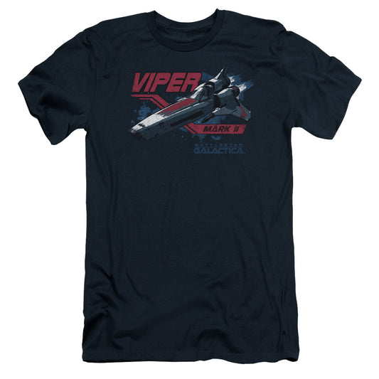 Bsg - Viper Mark Ii - Short Sleeve Adult 30/1 - Navy T-shirt