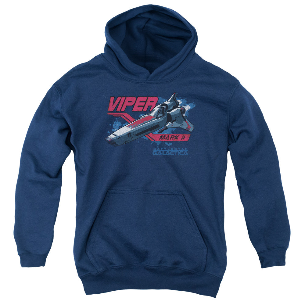Bsg - Viper Mark Ii - Youth Pull-over Hoodie - Navy