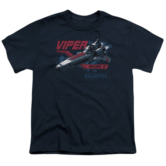 BSG VIPER MARK II - S/S YOUTH 18/1 - NAVY T-Shirt