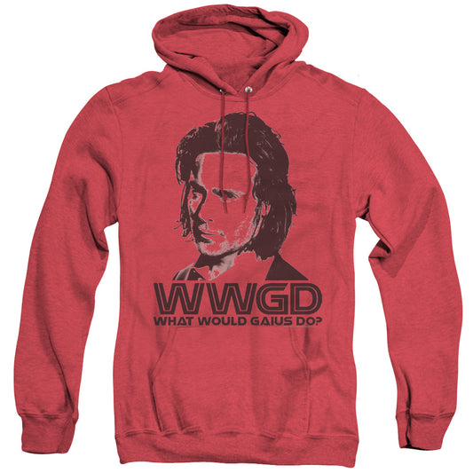 Bsg - Wwgd - Adult Heather Hoodie - Red