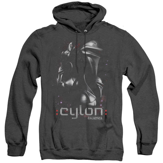 Battlestar Galactica - Centurions - Adult Heather Hoodie - Black