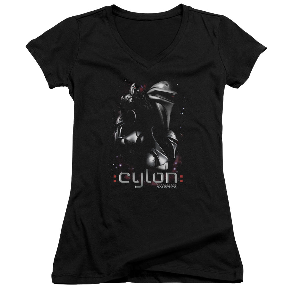 Battlestar Galactica Centurions - Junior V-neck - Black