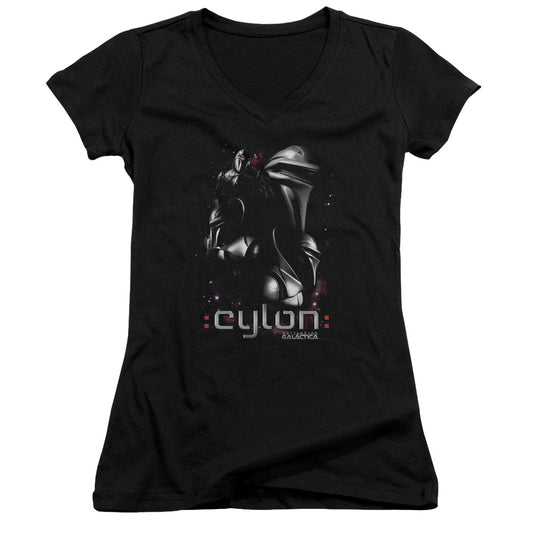 Battlestar Galactica Centurions - Junior V-neck - Black
