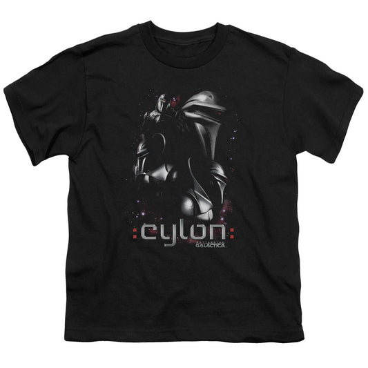 Battlestar Galactica - Centurions - Short Sleeve Youth 18/1 - Black T-shirt
