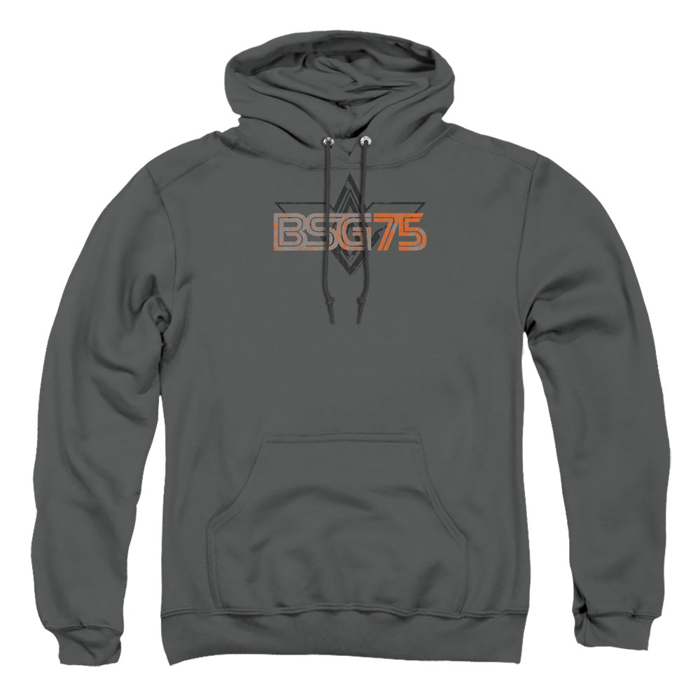 Battlestar Galactica - Bsg75 - Adult Pull-over Hoodie - Charcoal