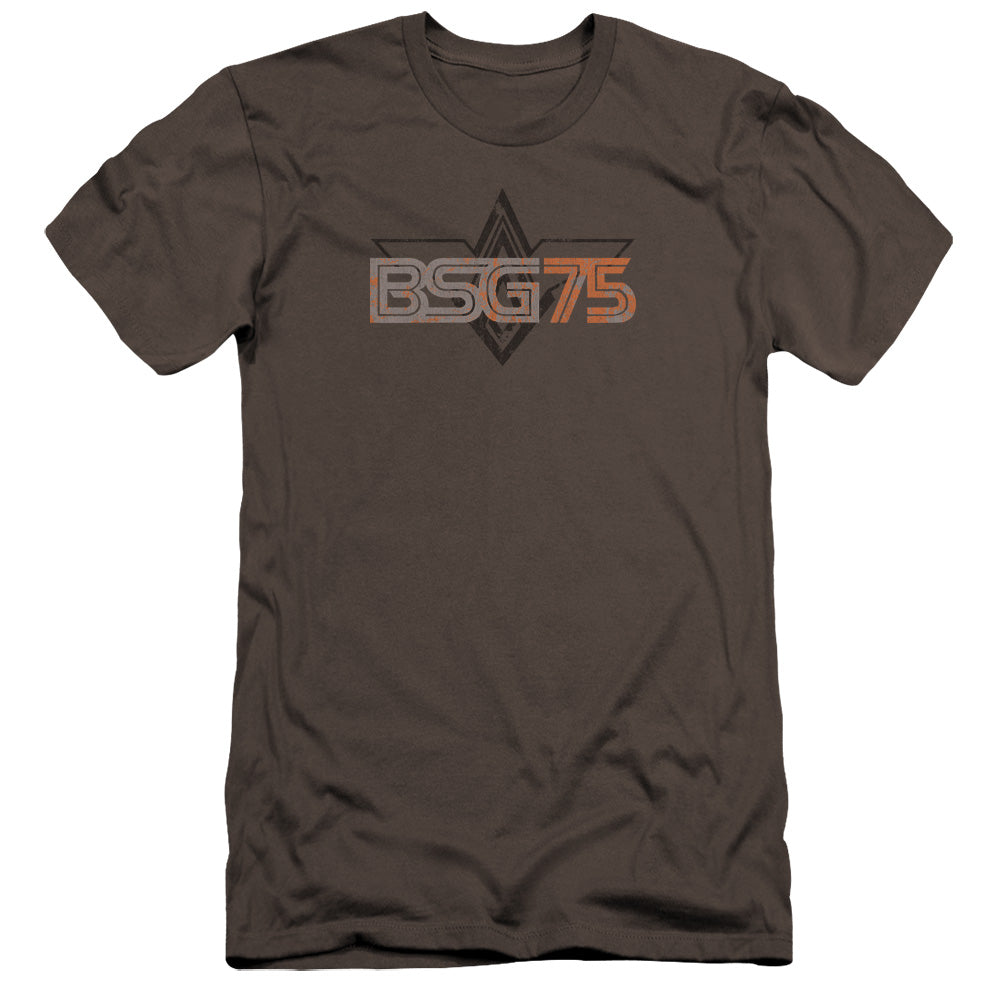 Battlestar Galactica - Bsg75-premuim Canvas Adult Slim Fit 30/1 - Charcoal