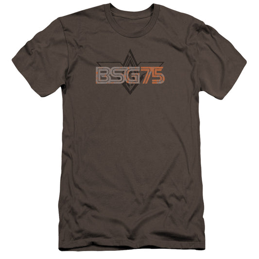 Battlestar Galactica - Bsg75-premuim Canvas Adult Slim Fit 30/1 - Charcoal